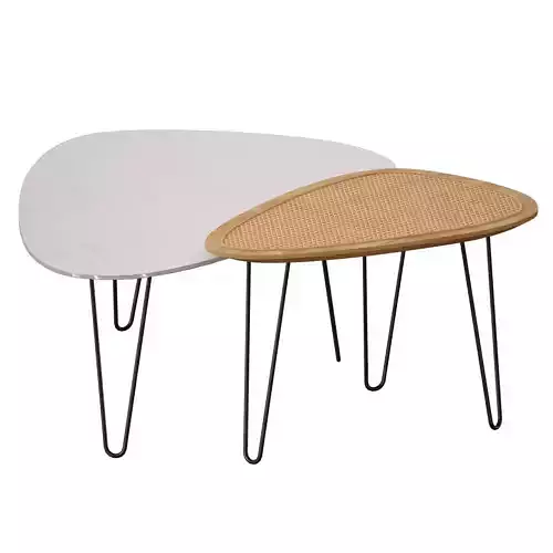 Wade Triangle Nesting Tables Crate and Barrel