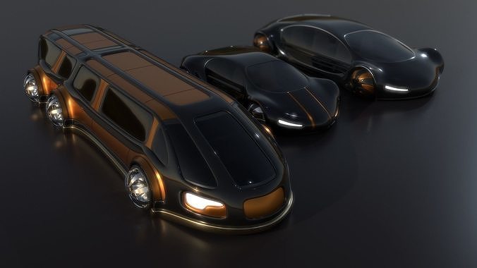 Future Cars 202 3D model