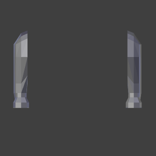 Uintatherium Legs STL 3D print model_2