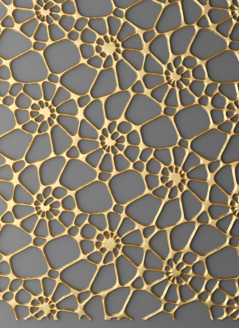 Panel lattice grille 3D 27 3D model_6