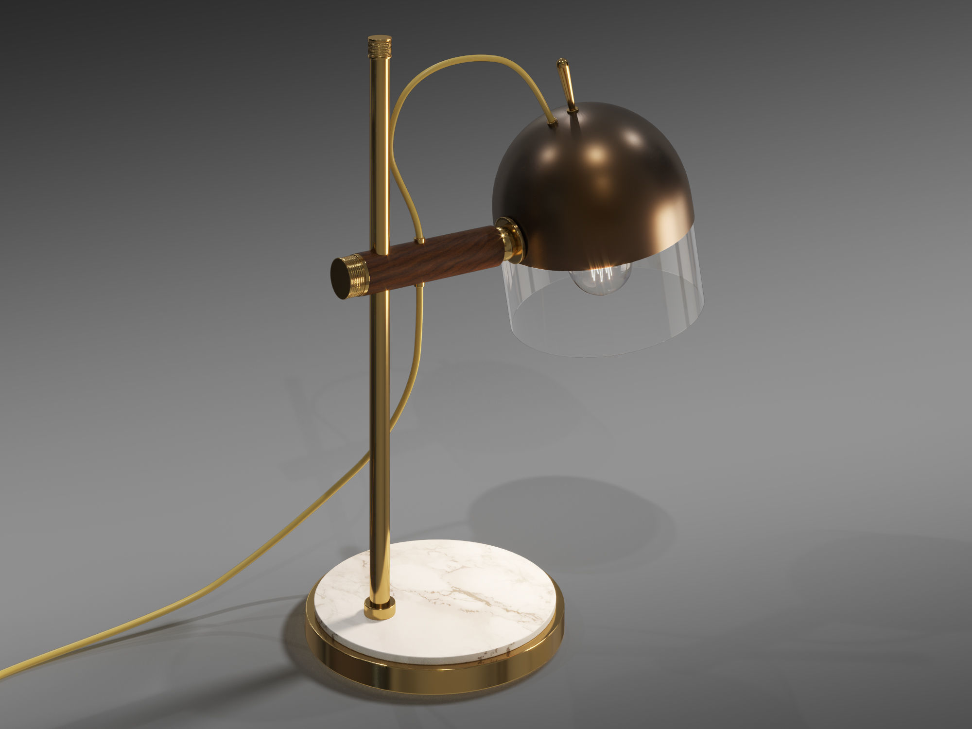 Dave Table Lamp 3D model_1