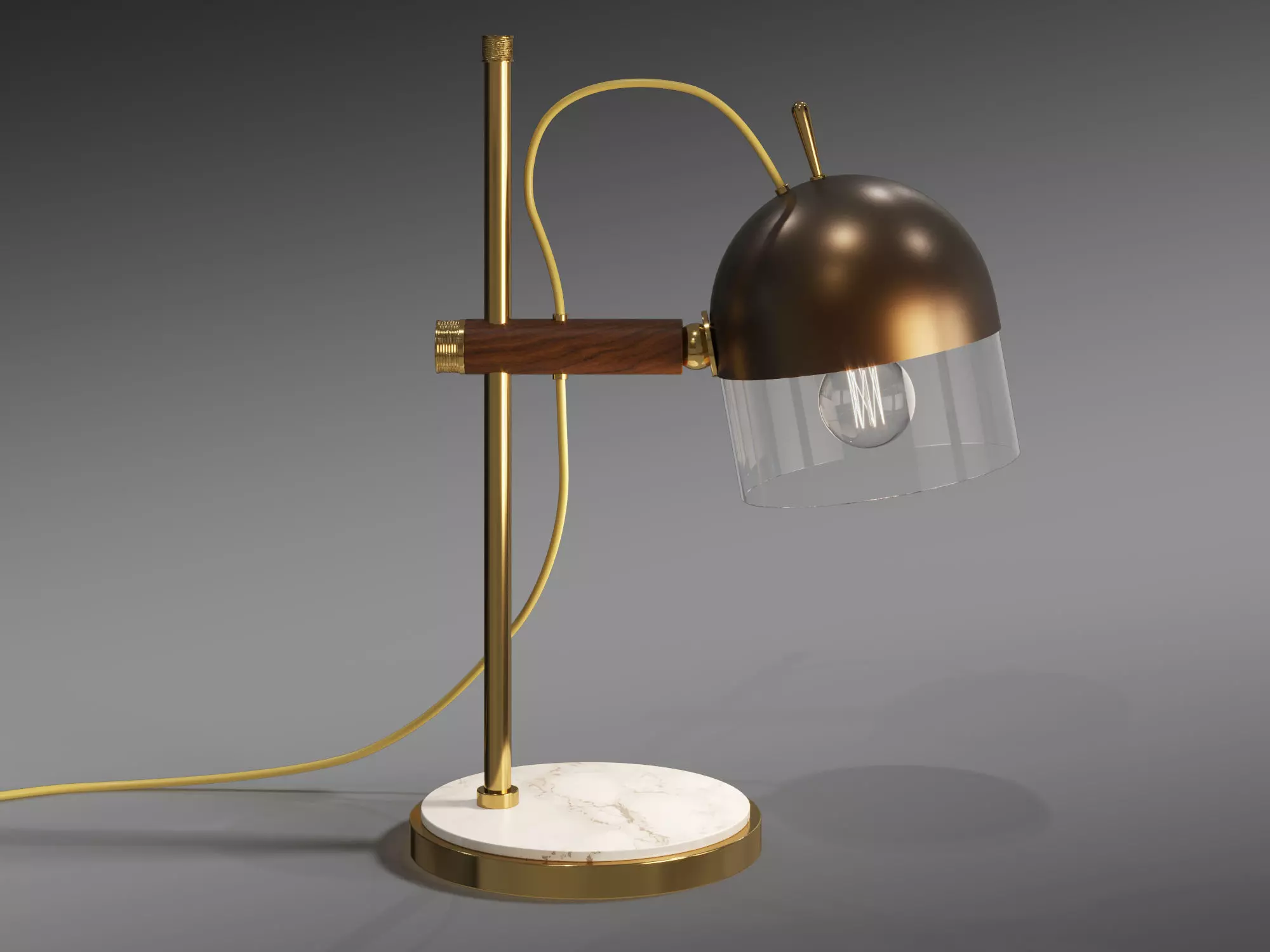 Dave Table Lamp 3D model_0