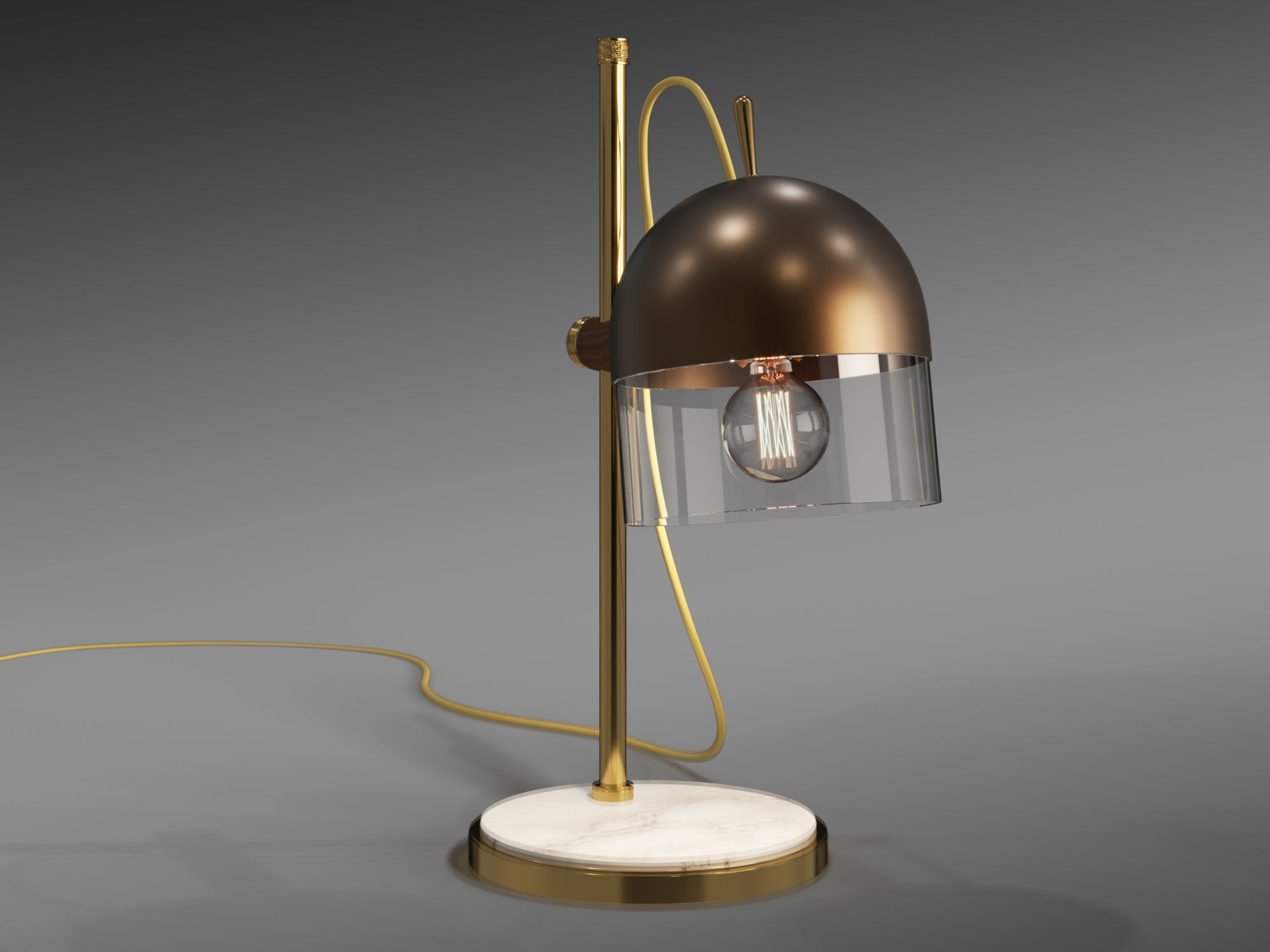 Dave Table Lamp 3D model_3