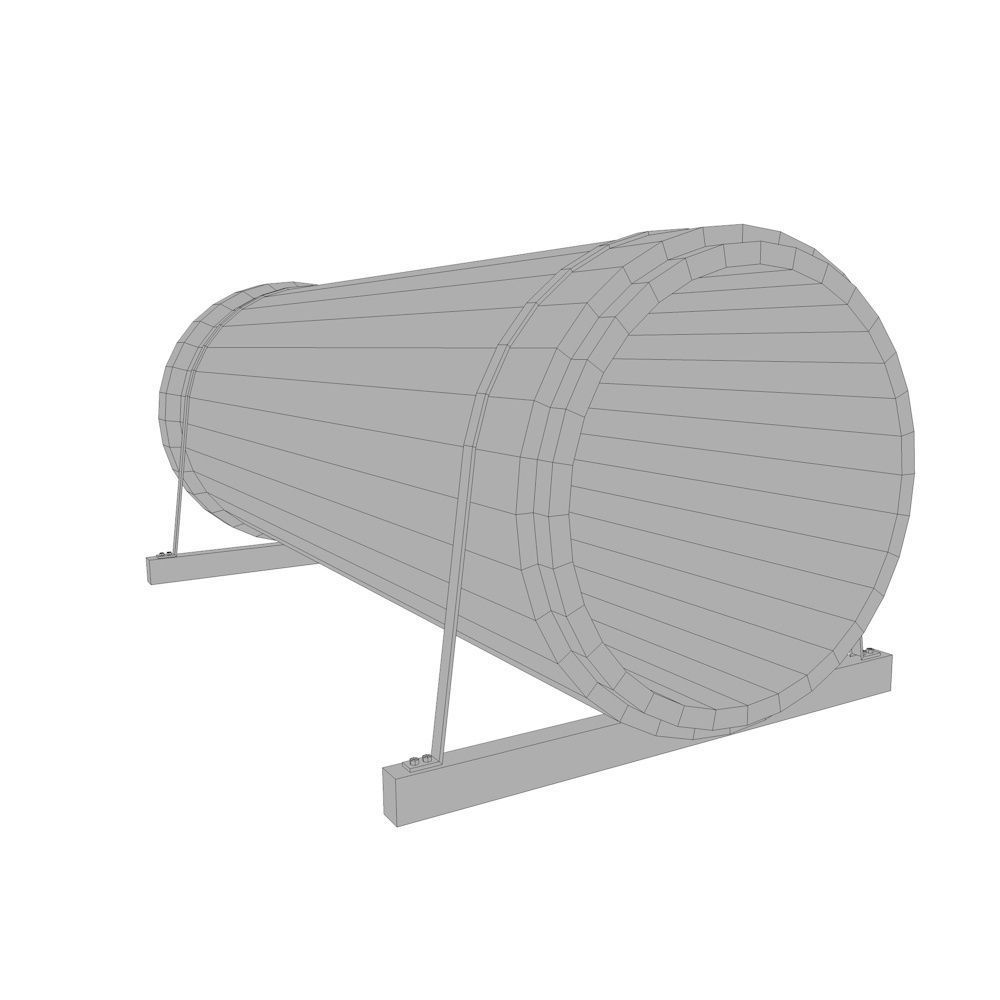 Concrete Tube 3D Model Game ready .fbx .ma .mb - CGTrader.com