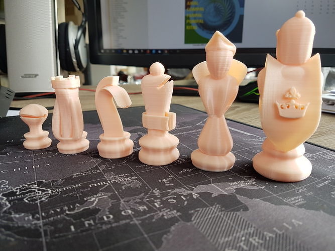 chess -echiquier 3D print model