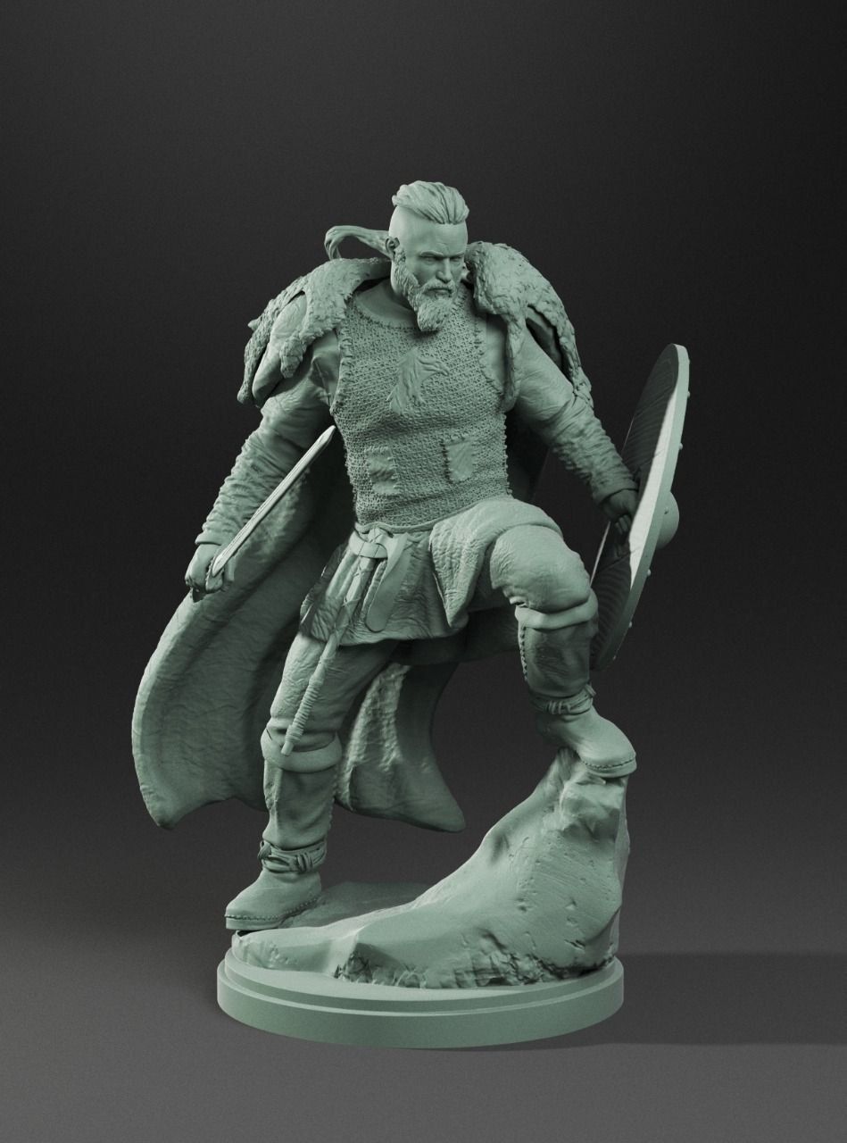 RAGNAR LOTHBROCK 3D print model_5