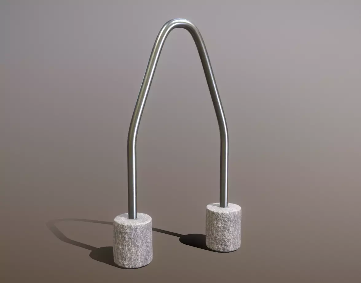 Tree Protection Bar Tree Protection Bar 1 High-Poly Version 3D model | CGTrader