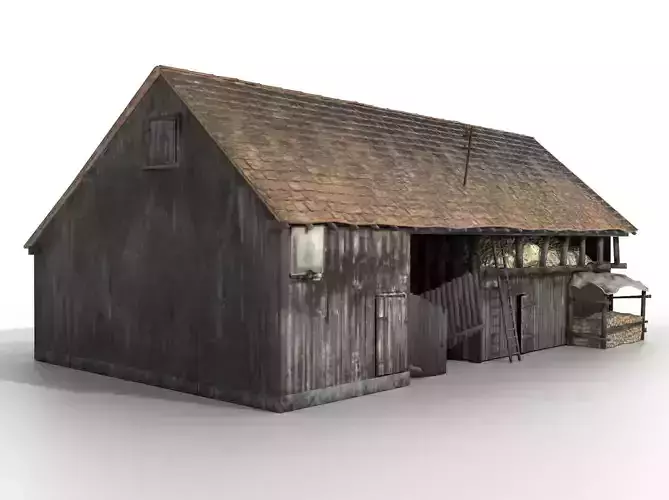 Old Shack 3DS max PBR 
