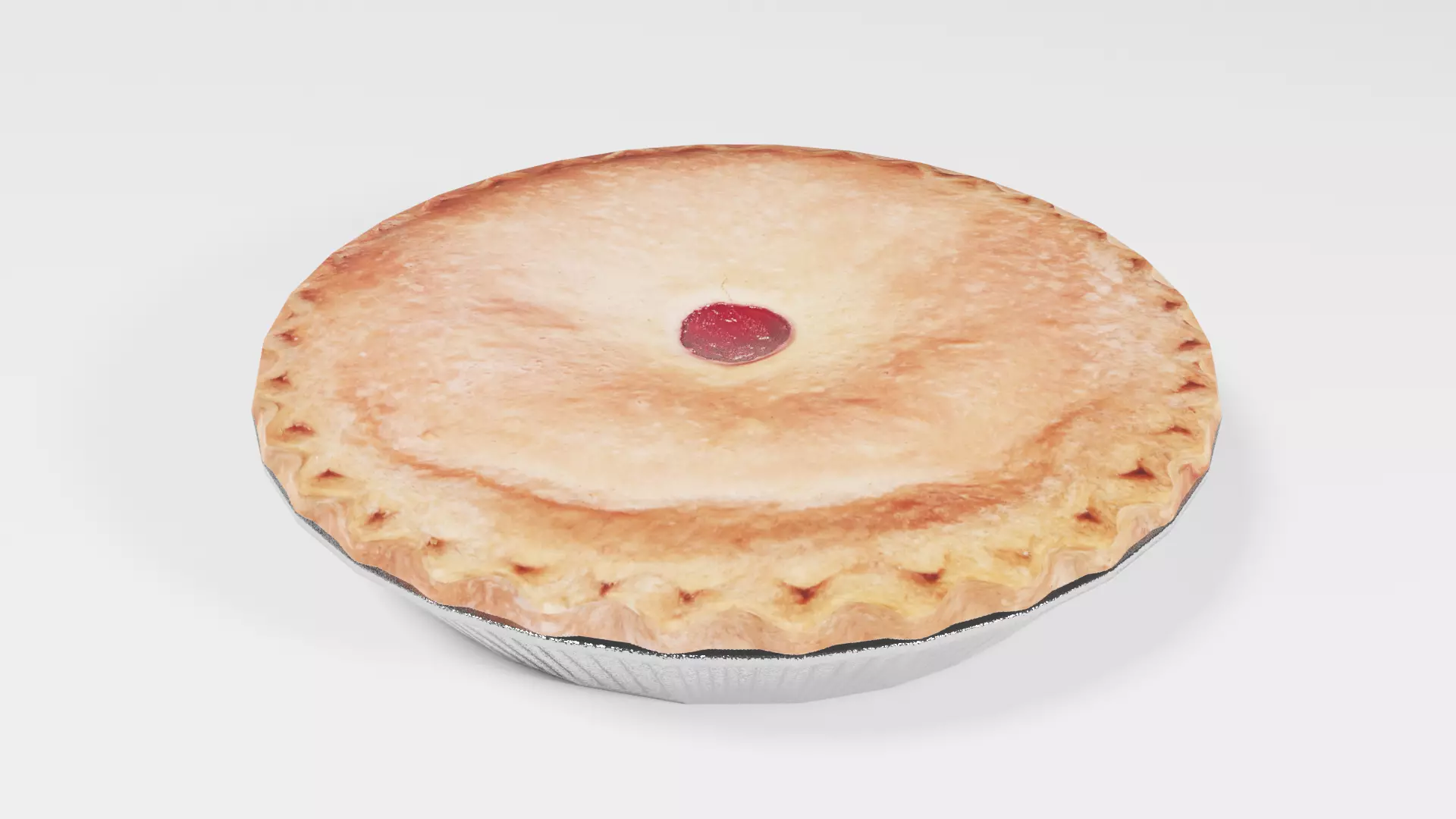 Game Ready Cherry Pie Low-poly 3D model
