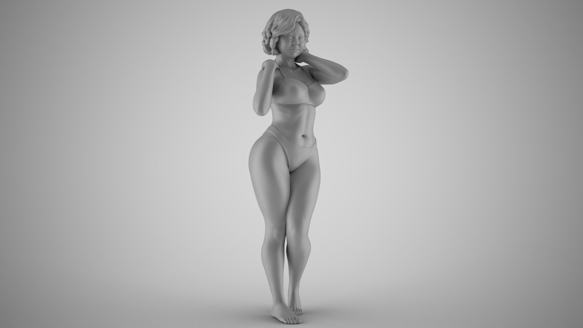 Peppy Woman 3D print model_3