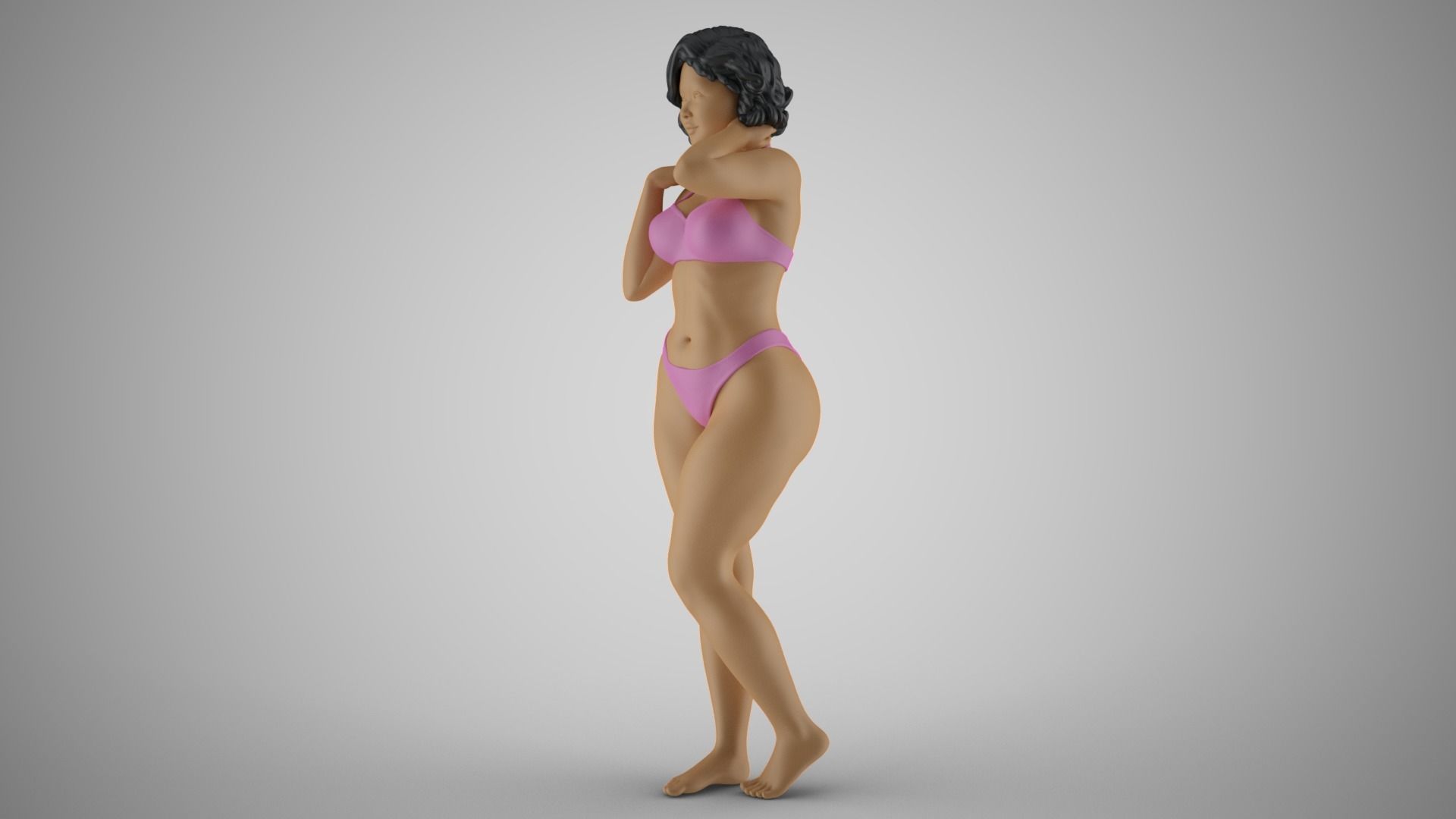 Peppy Woman 3D print model_10