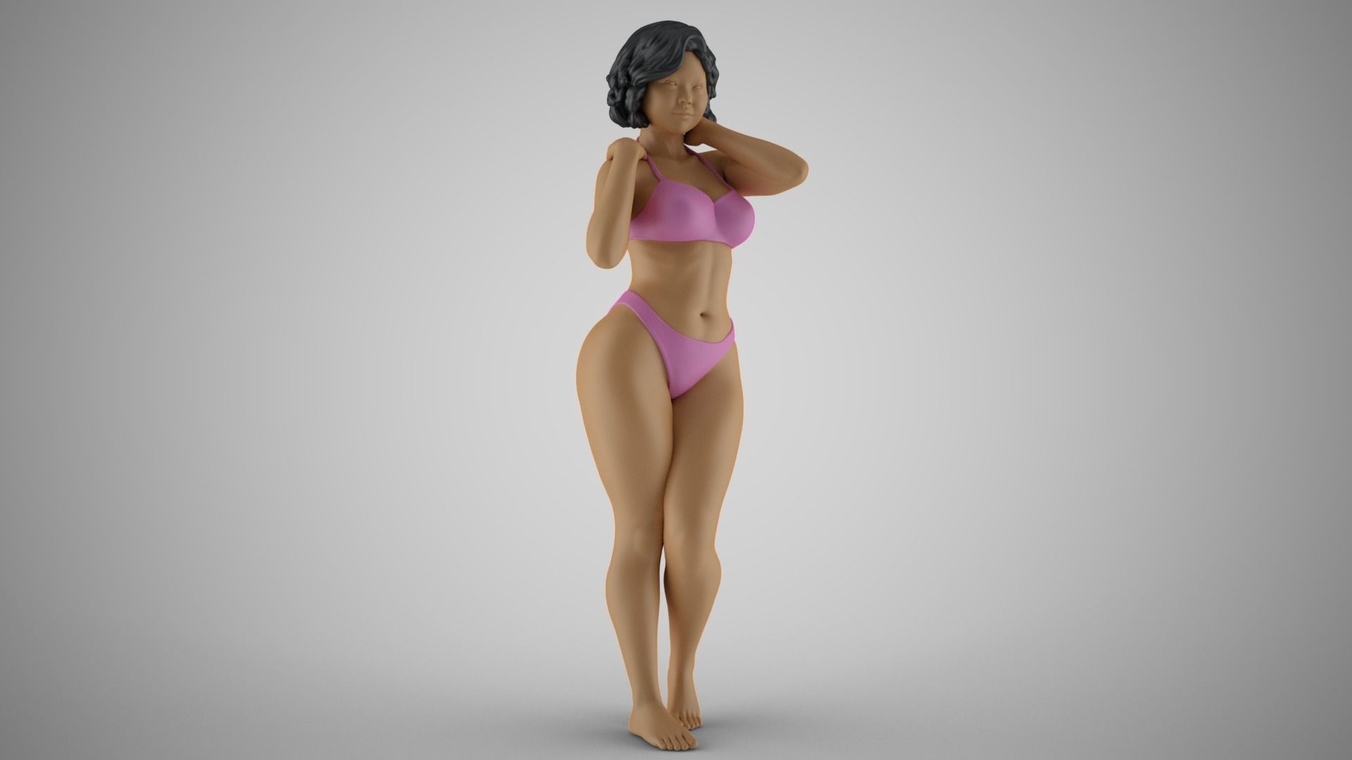 Peppy Woman 3D print model_4