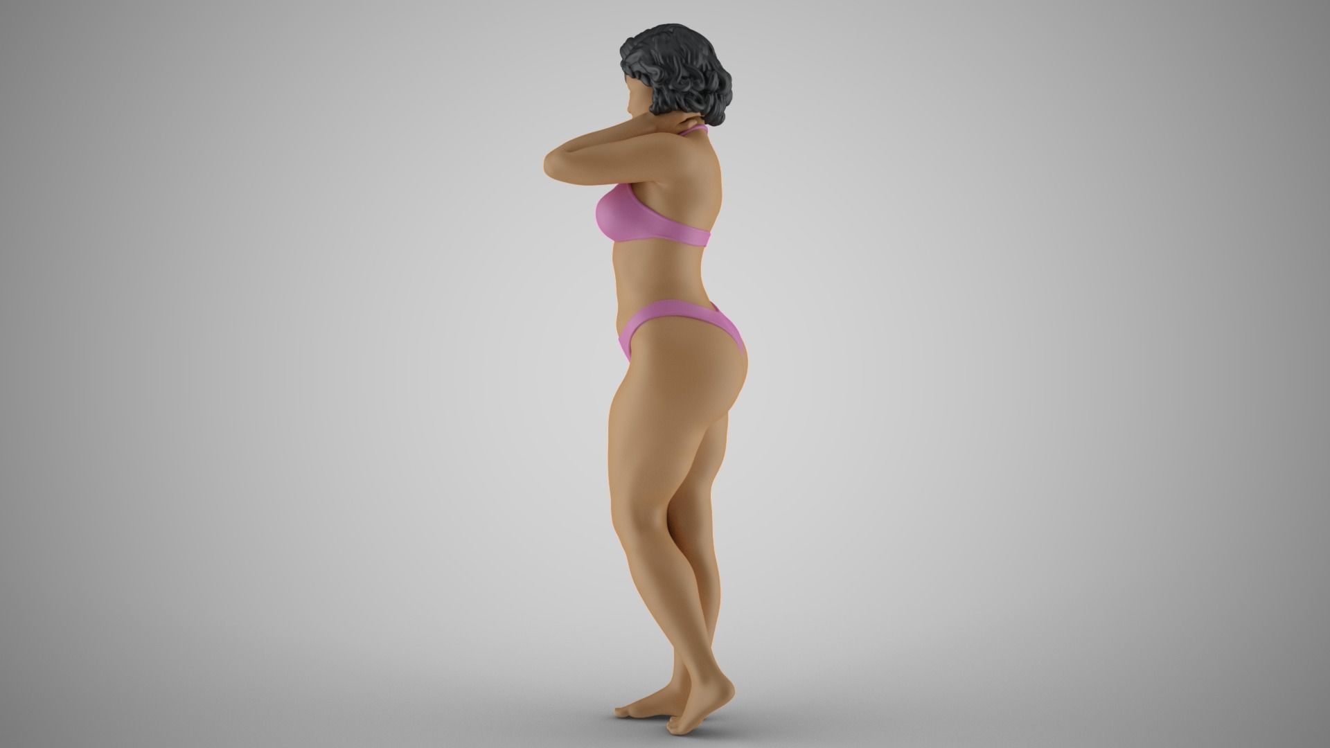 Peppy Woman 3D print model_9