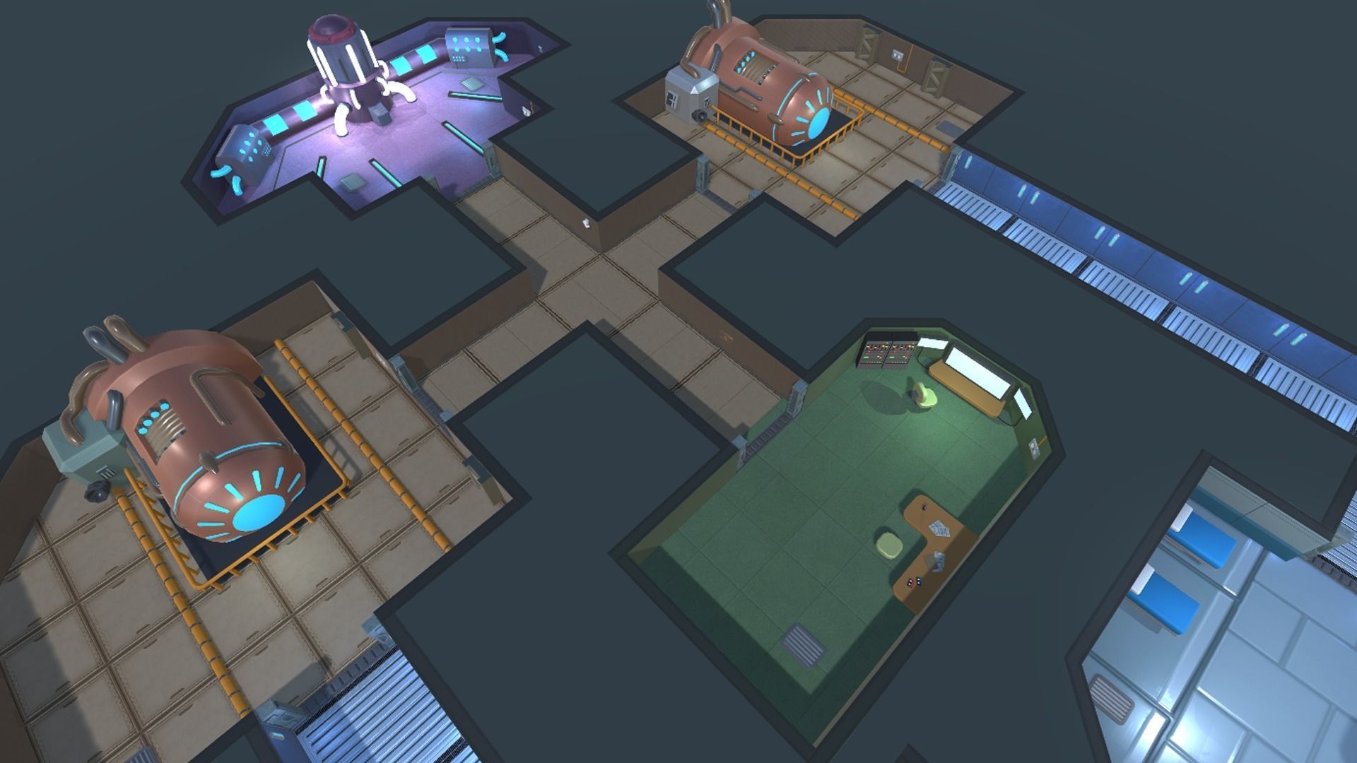 Among us Unity Modular edition Low-poly 3D model_4