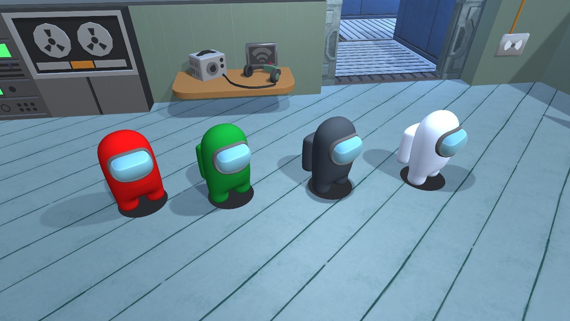 Among us Unity Modular edition Low-poly 3D model_7