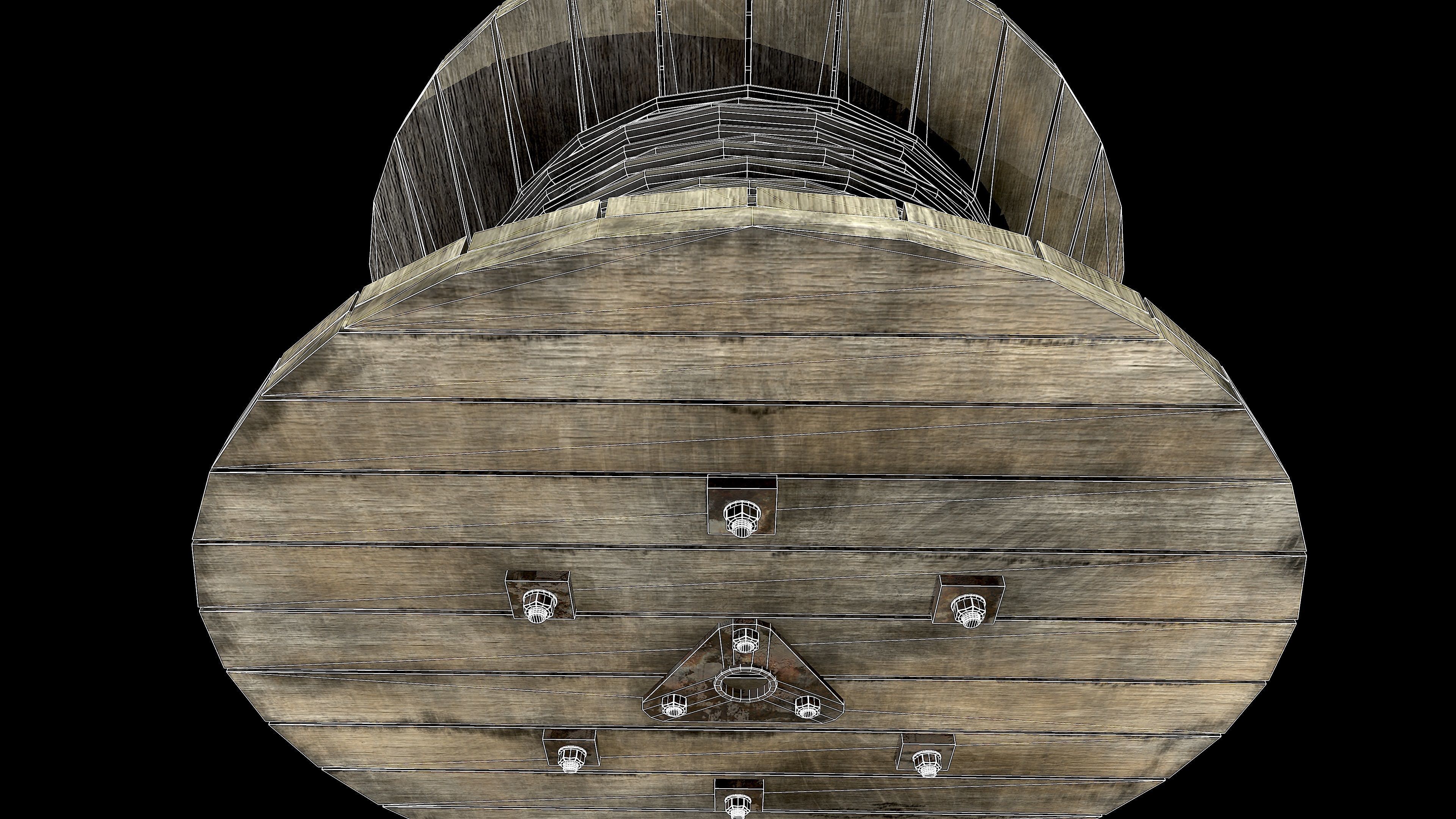 Cable reel 3D model_19