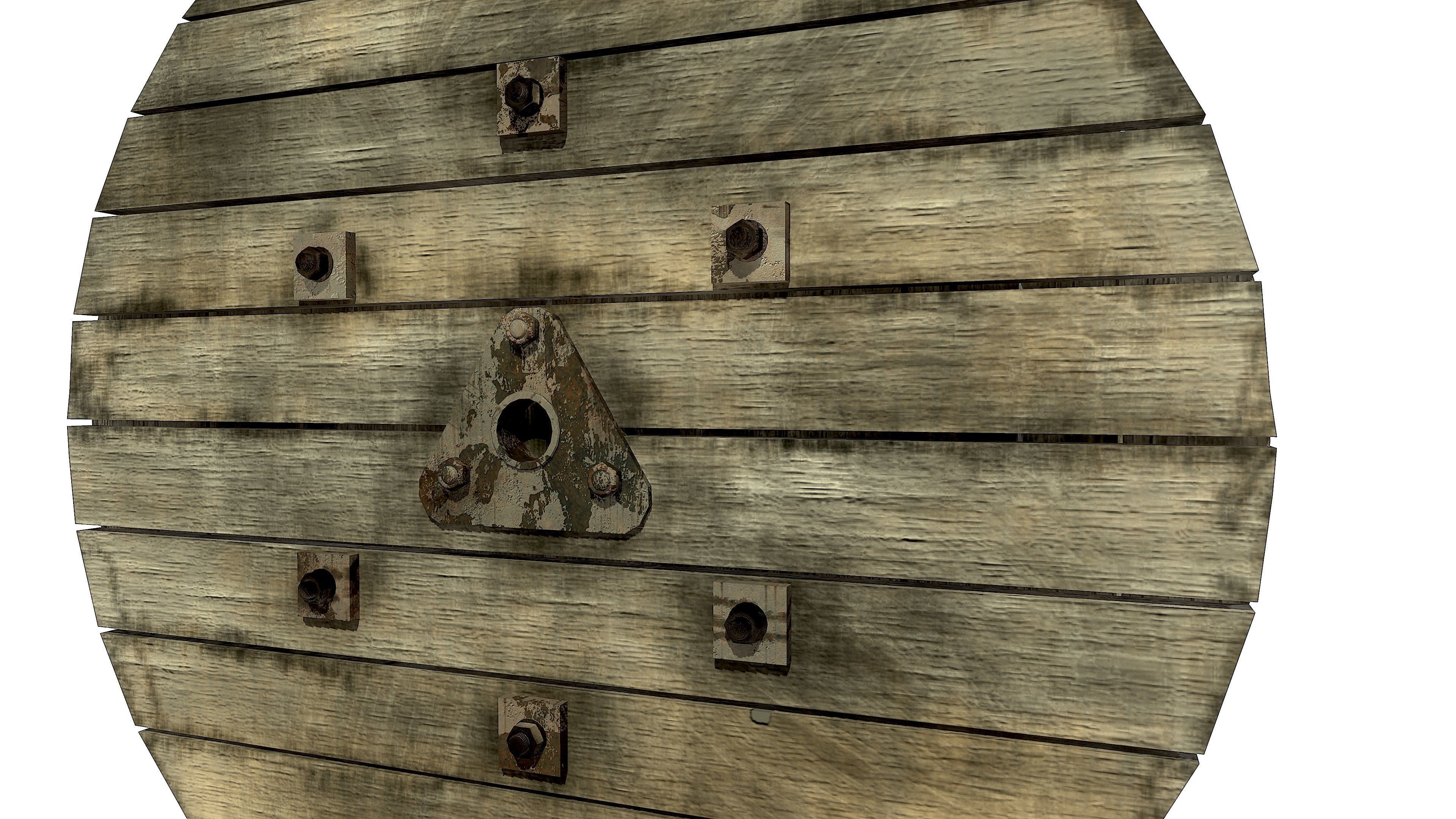 Cable reel 3D model_14