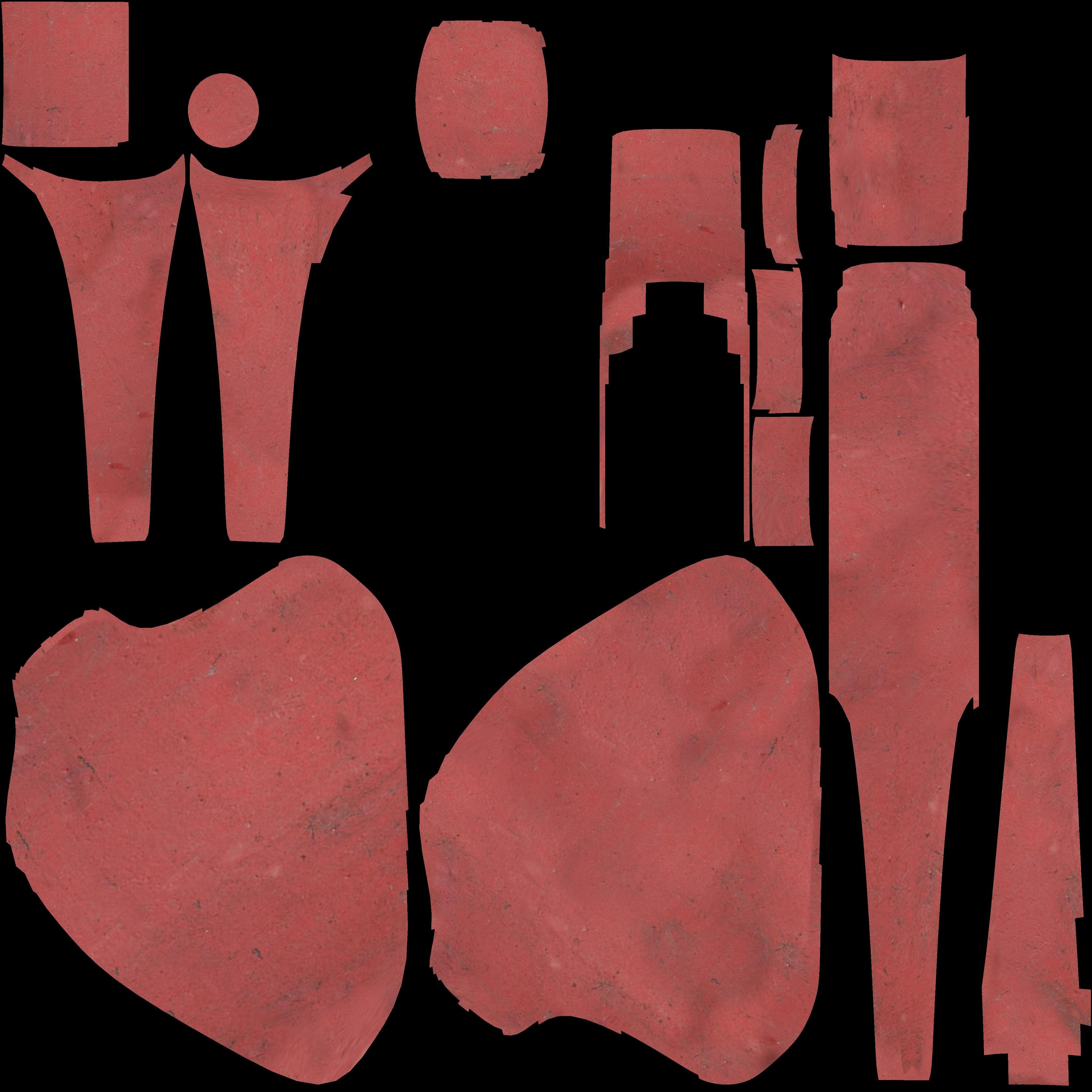 Flame thrower 001 Low-poly 3D model_2