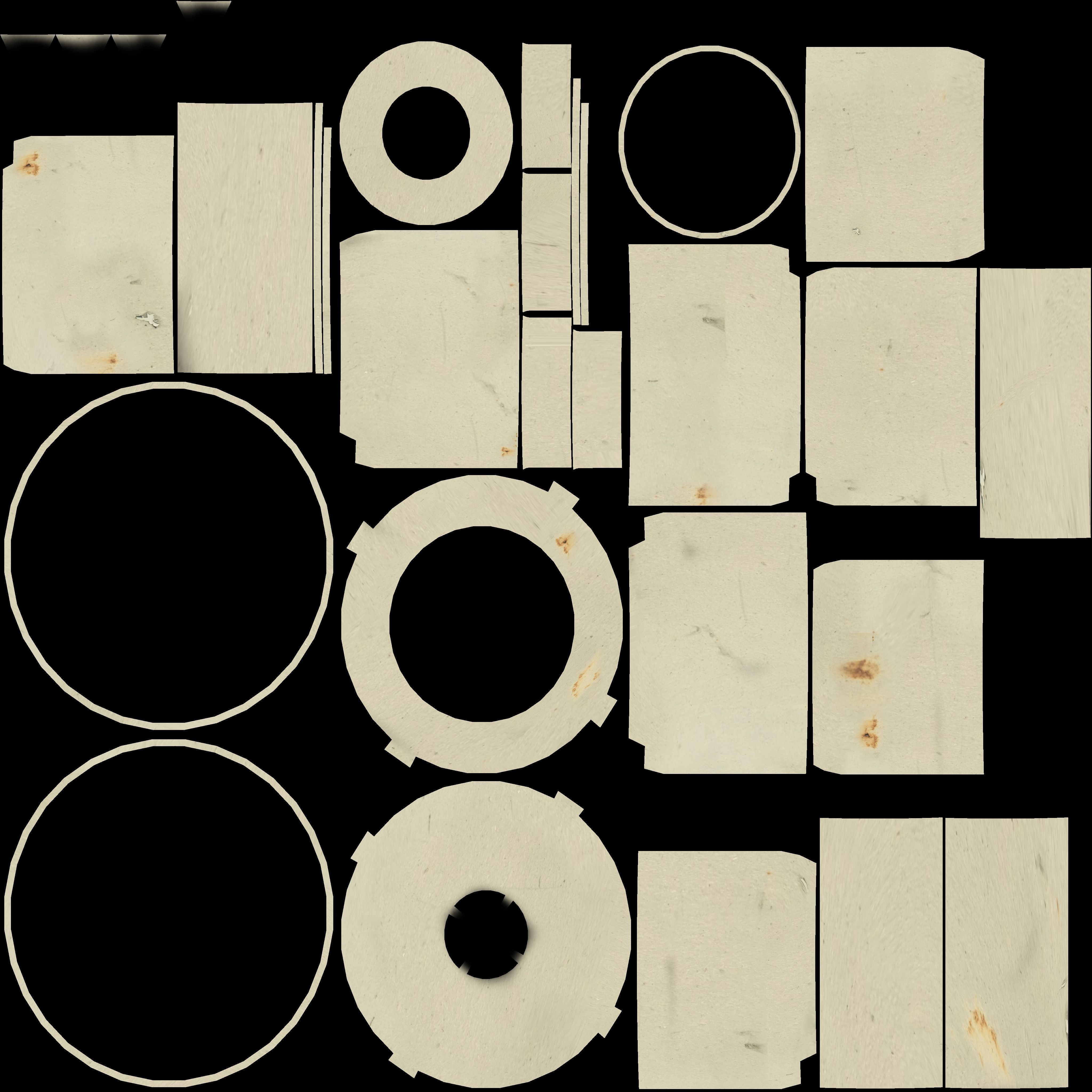 Flame thrower 001 Low-poly 3D model_1