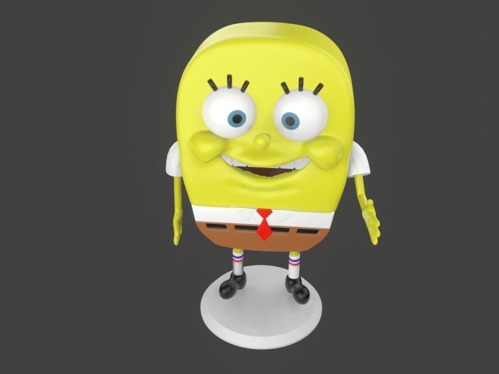 Spongebob meme sculpture 3D print 3D print model_3