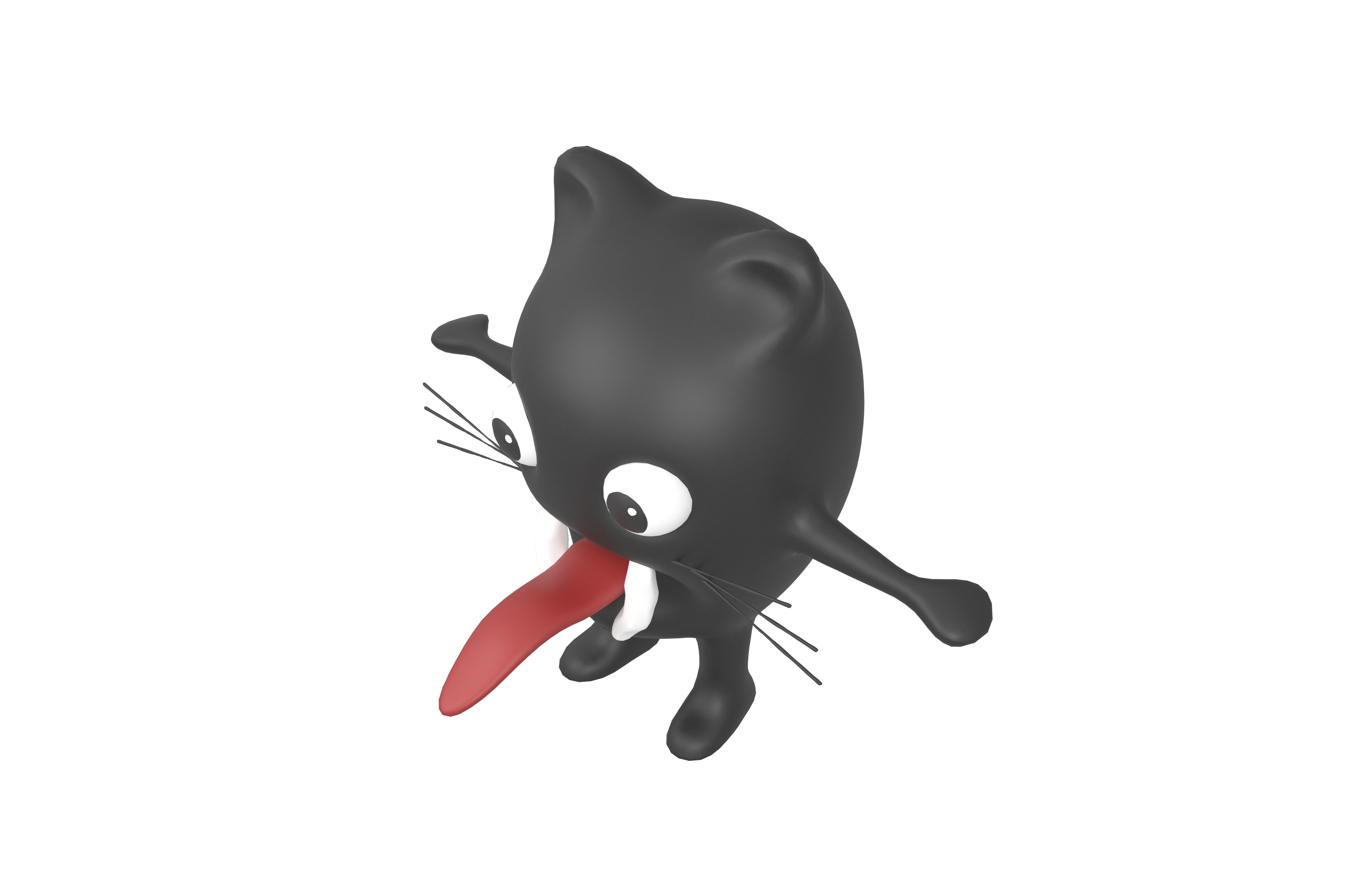 Aliens Monster v1 001 Low-poly 3D model_2