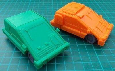 Cyberpunk Compact Cars - 28mm Sci-Fi 3D print model_3