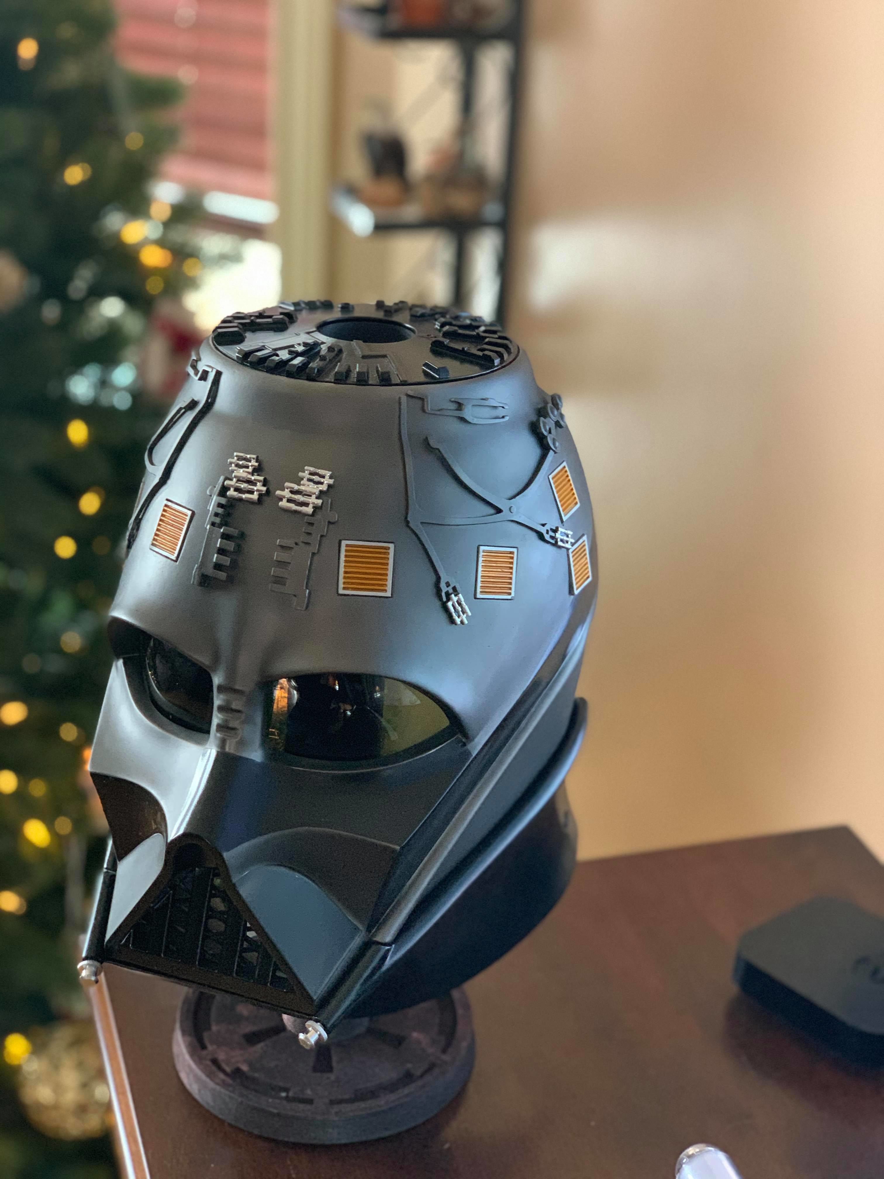 Darth Vador Helmet full details 3d print 3D print model_5