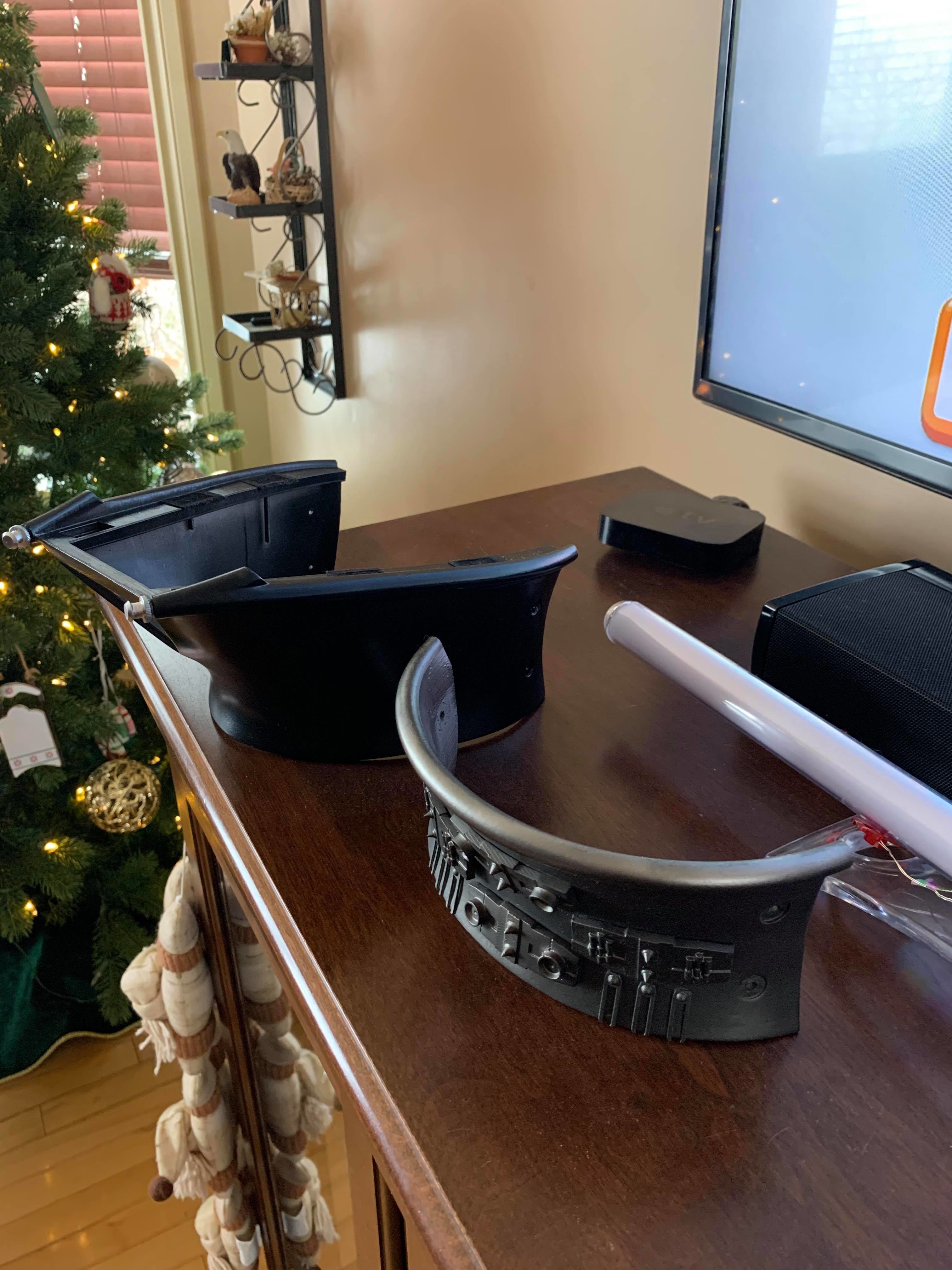 Darth Vador Helmet full details 3d print 3D print model_13