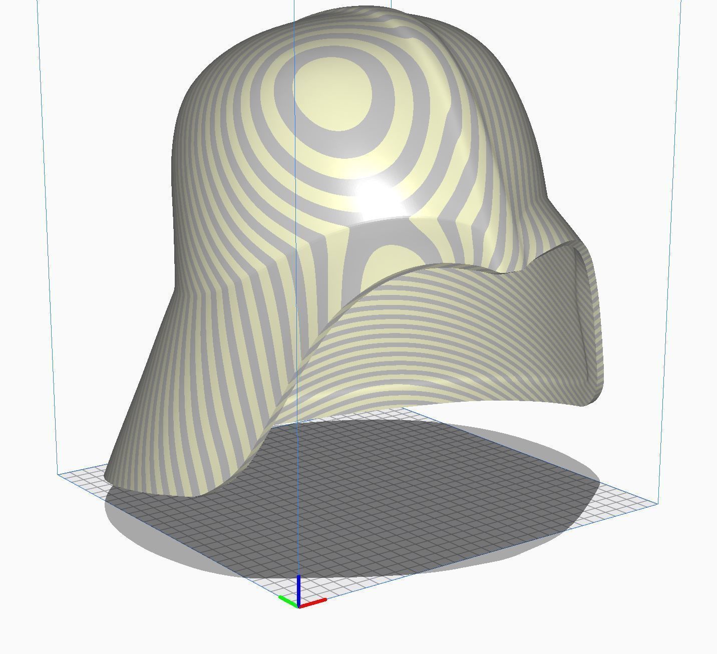 Darth Vador Helmet full details 3d print 3D print model_23