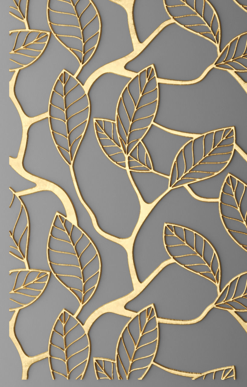 Panel lattice grille 3D 28 3D model_1