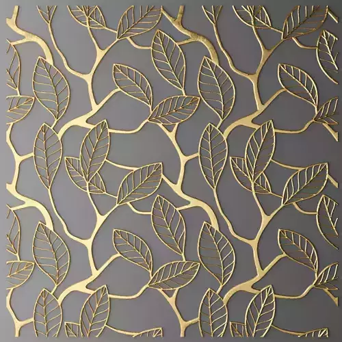 Panel lattice grille 3D 28 3D model