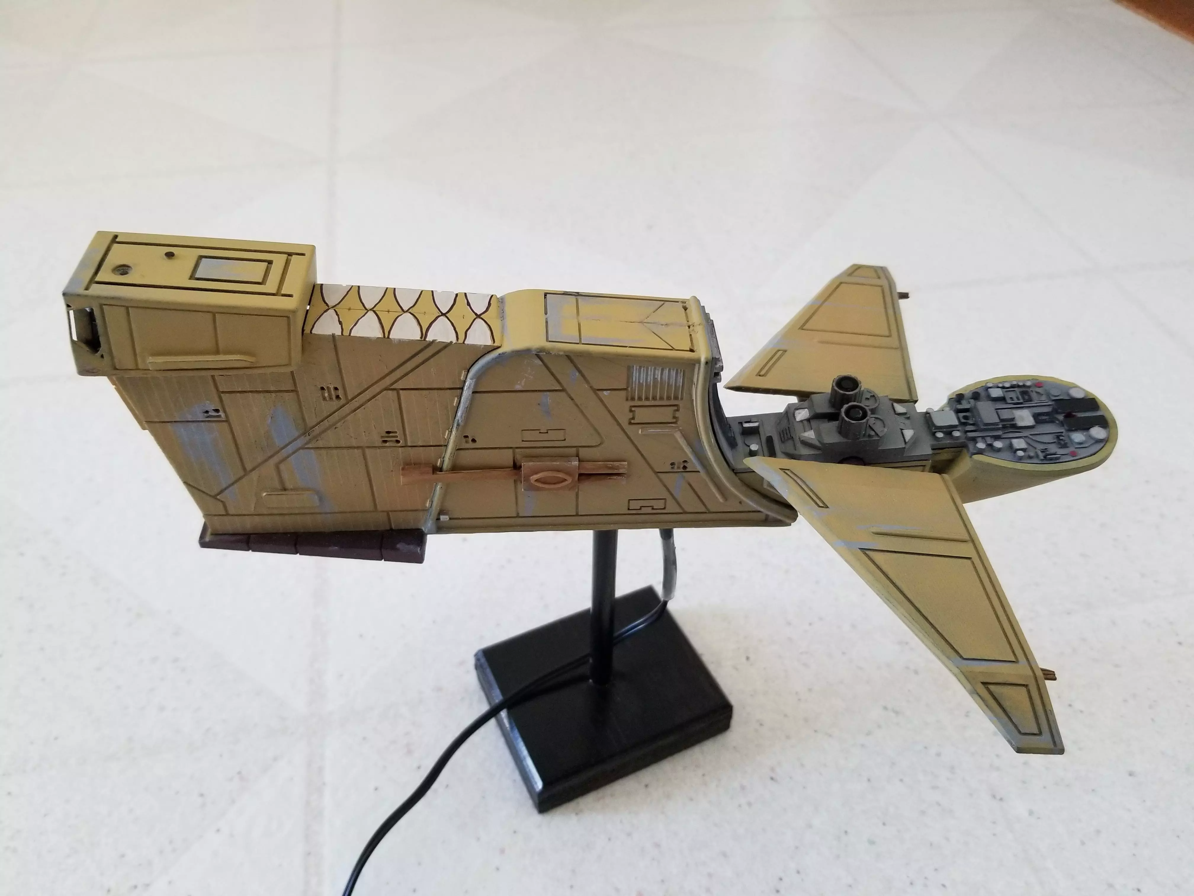 Star Wars - Hounds Tooth Ship Bossk Bounty Hunter 3D print model_0