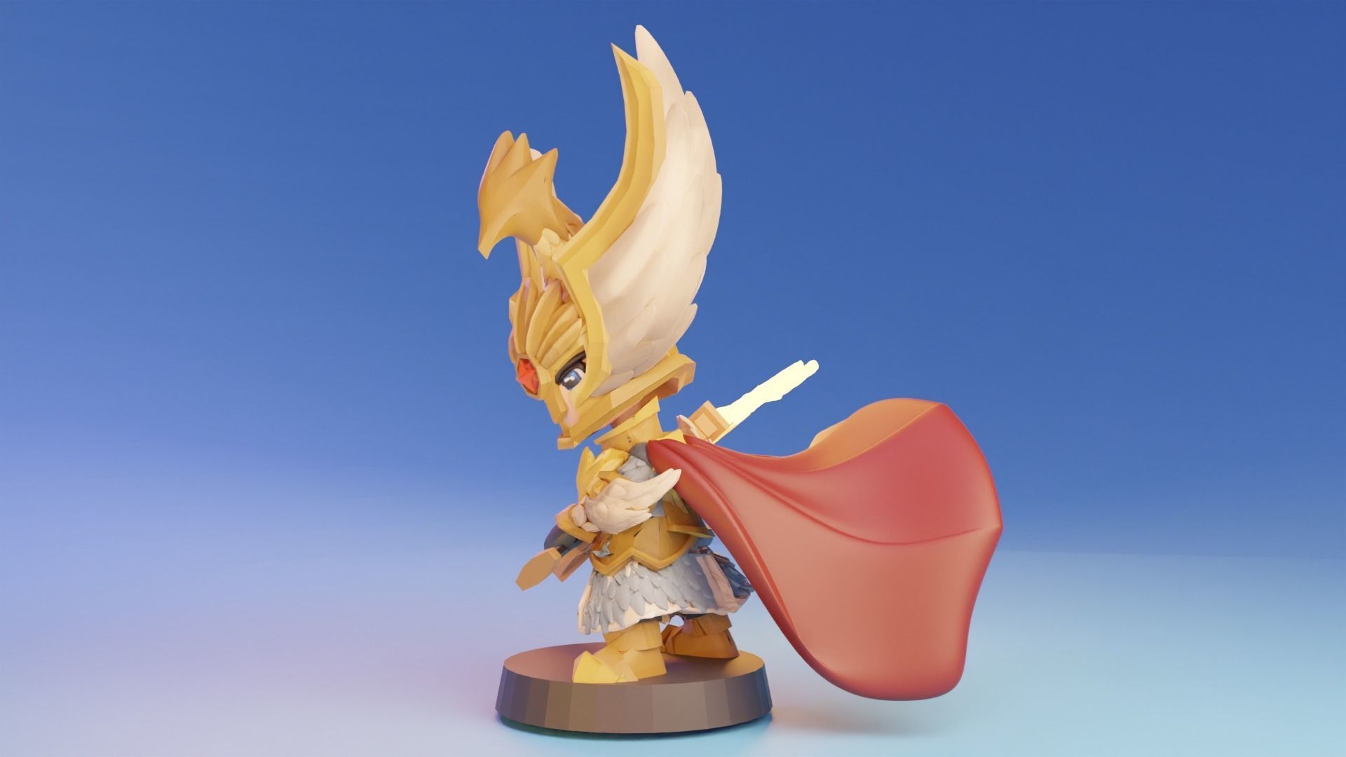 Prince Tyrion the Heir of Aenarion 3D print model_4