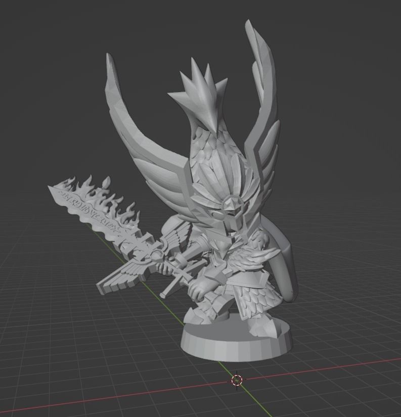 Prince Tyrion the Heir of Aenarion 3D print model_8