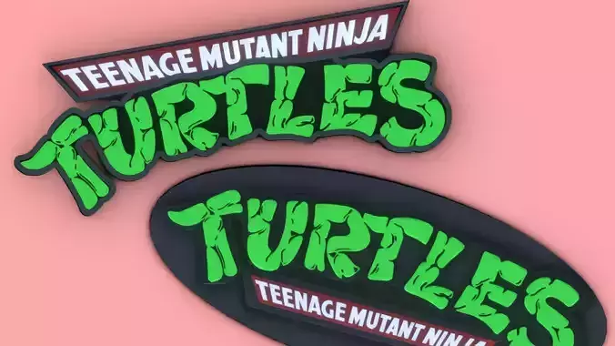 Teenage Mutant Ninja Turtles 1987 Logo Printable