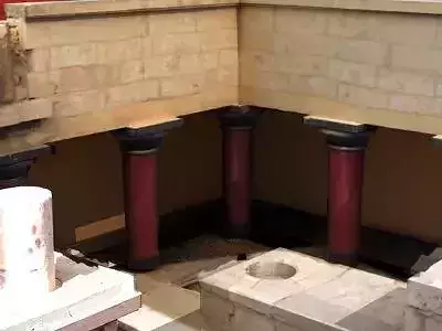 Knossos roman baths in cyprus Free 3D model