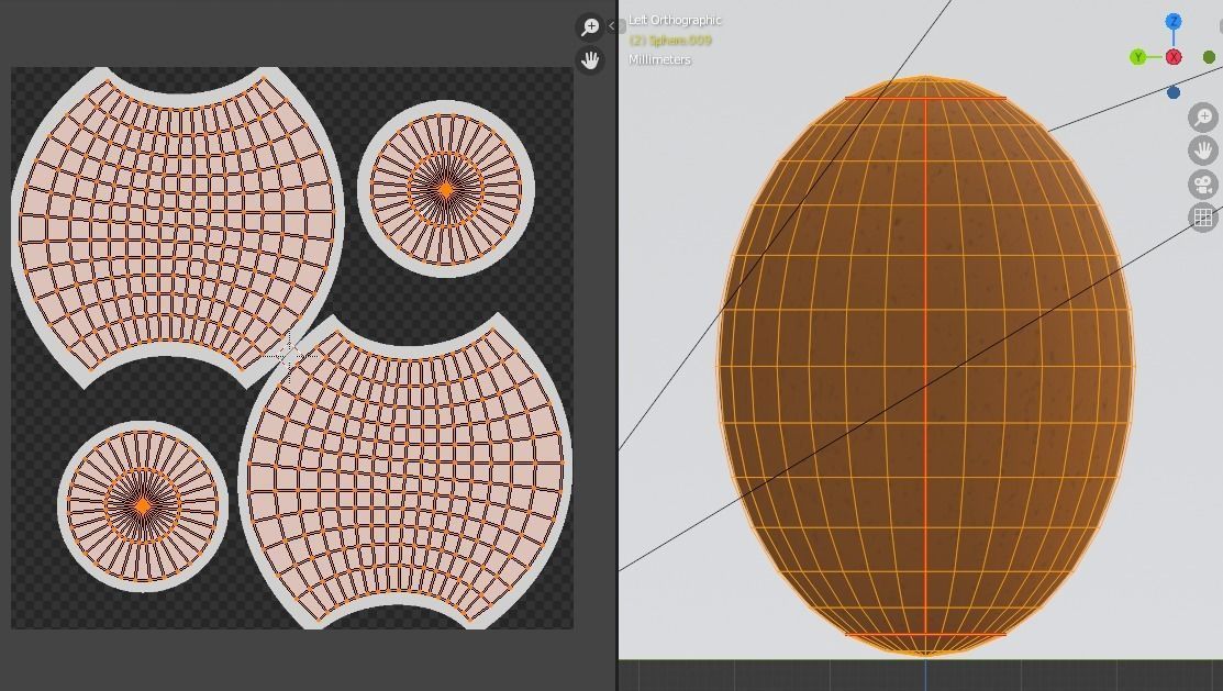 Chicken Egg Low-poly 3D model_9