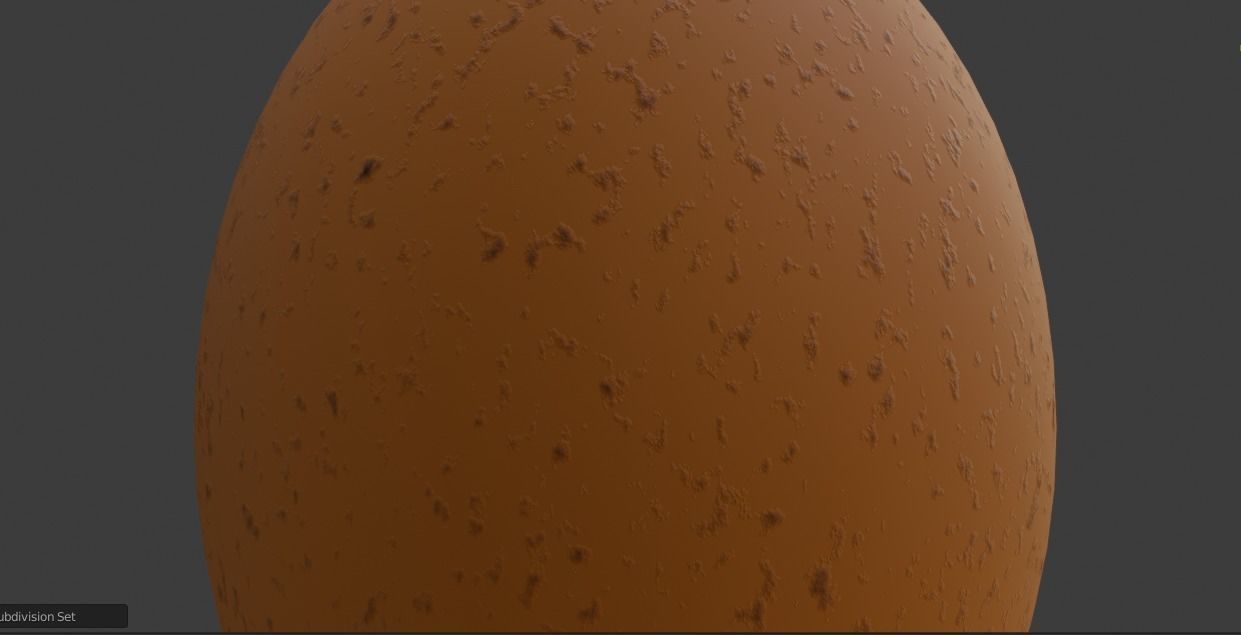 Chicken Egg Low-poly 3D model_14