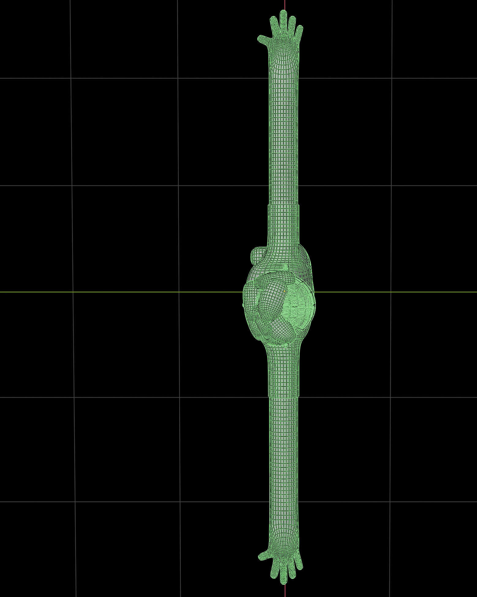 Man in minimal design 3D model_14