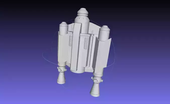 Star Wars The Mandalorian Rising Phoenix Jetpack 3D print model