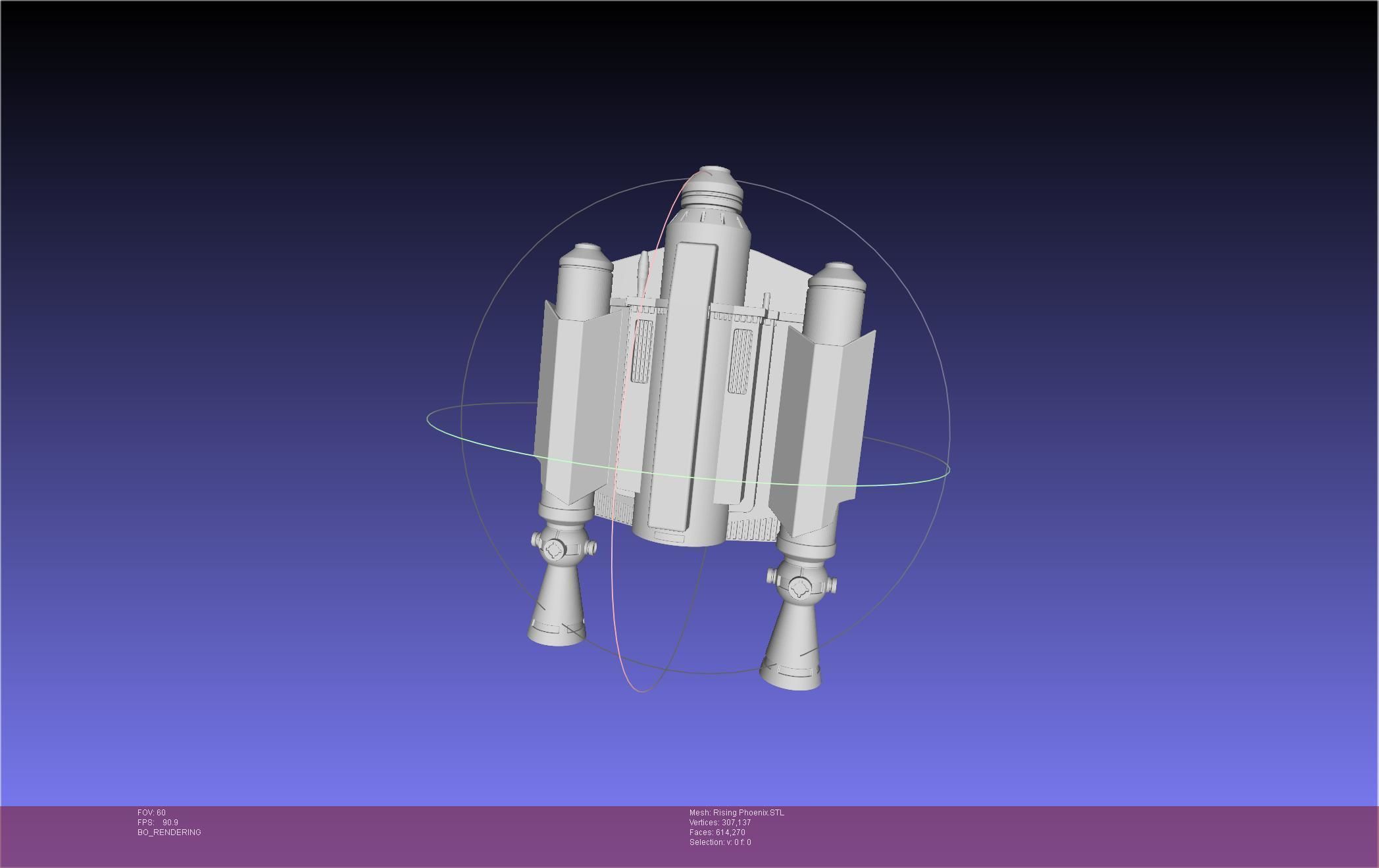 Star Wars The Mandalorian Rising Phoenix Jetpack 3D print model_13