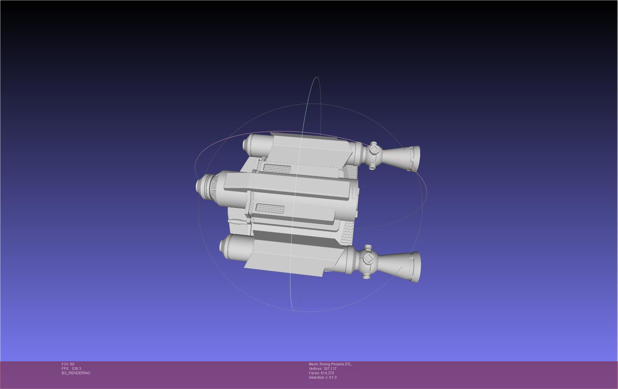 Star Wars The Mandalorian Rising Phoenix Jetpack 3D print model_92