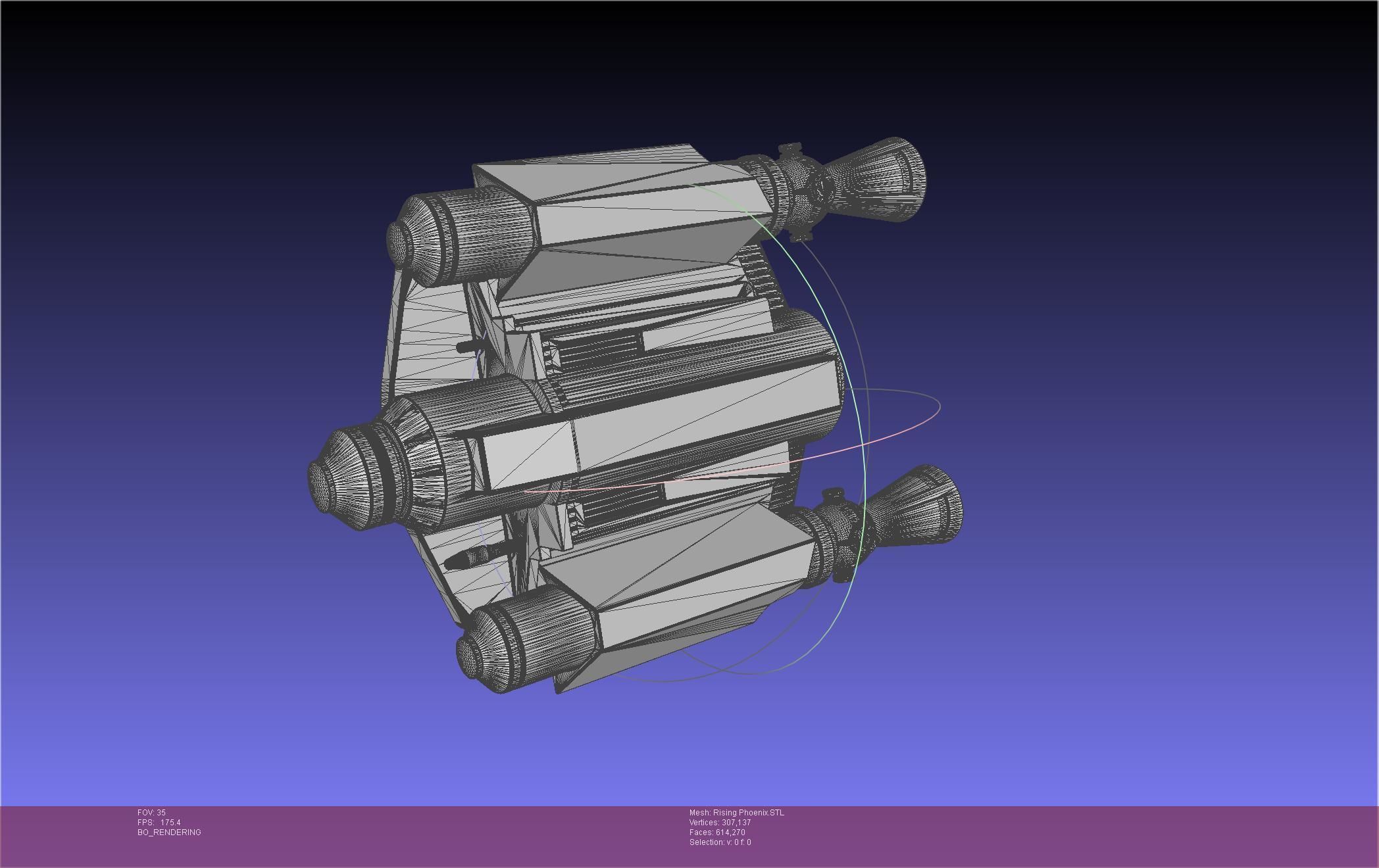 Star Wars The Mandalorian Rising Phoenix Jetpack 3D print model_145