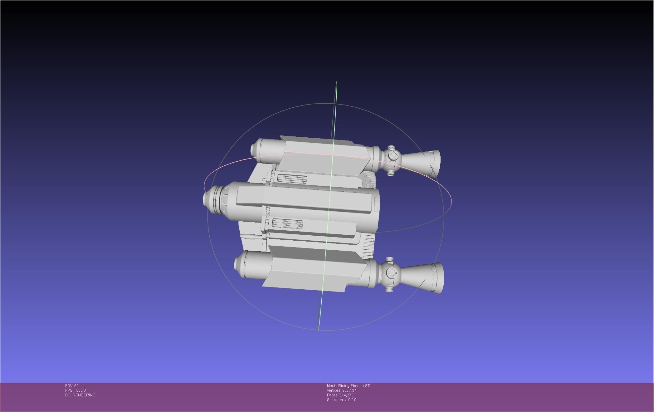 Star Wars The Mandalorian Rising Phoenix Jetpack 3D print model_91