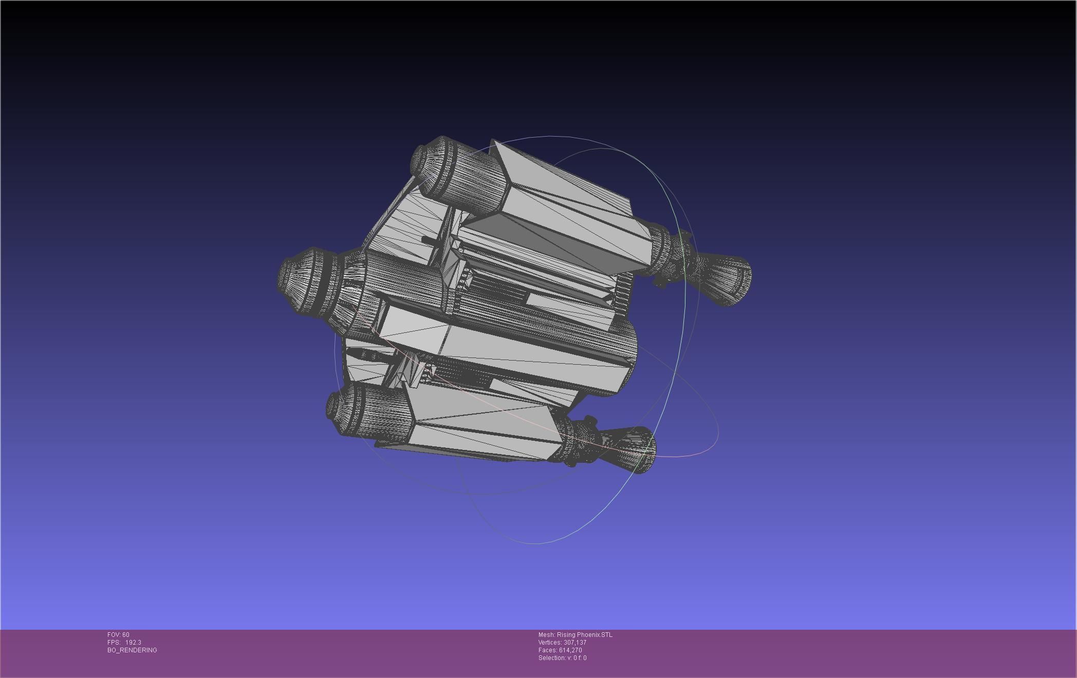 Star Wars The Mandalorian Rising Phoenix Jetpack 3D print model_104