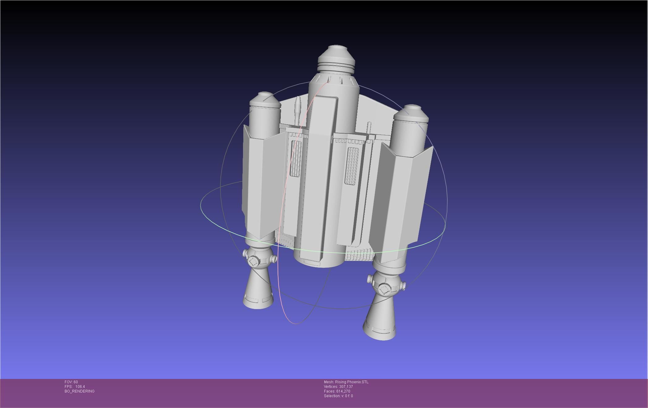 Star Wars The Mandalorian Rising Phoenix Jetpack 3D print model_9