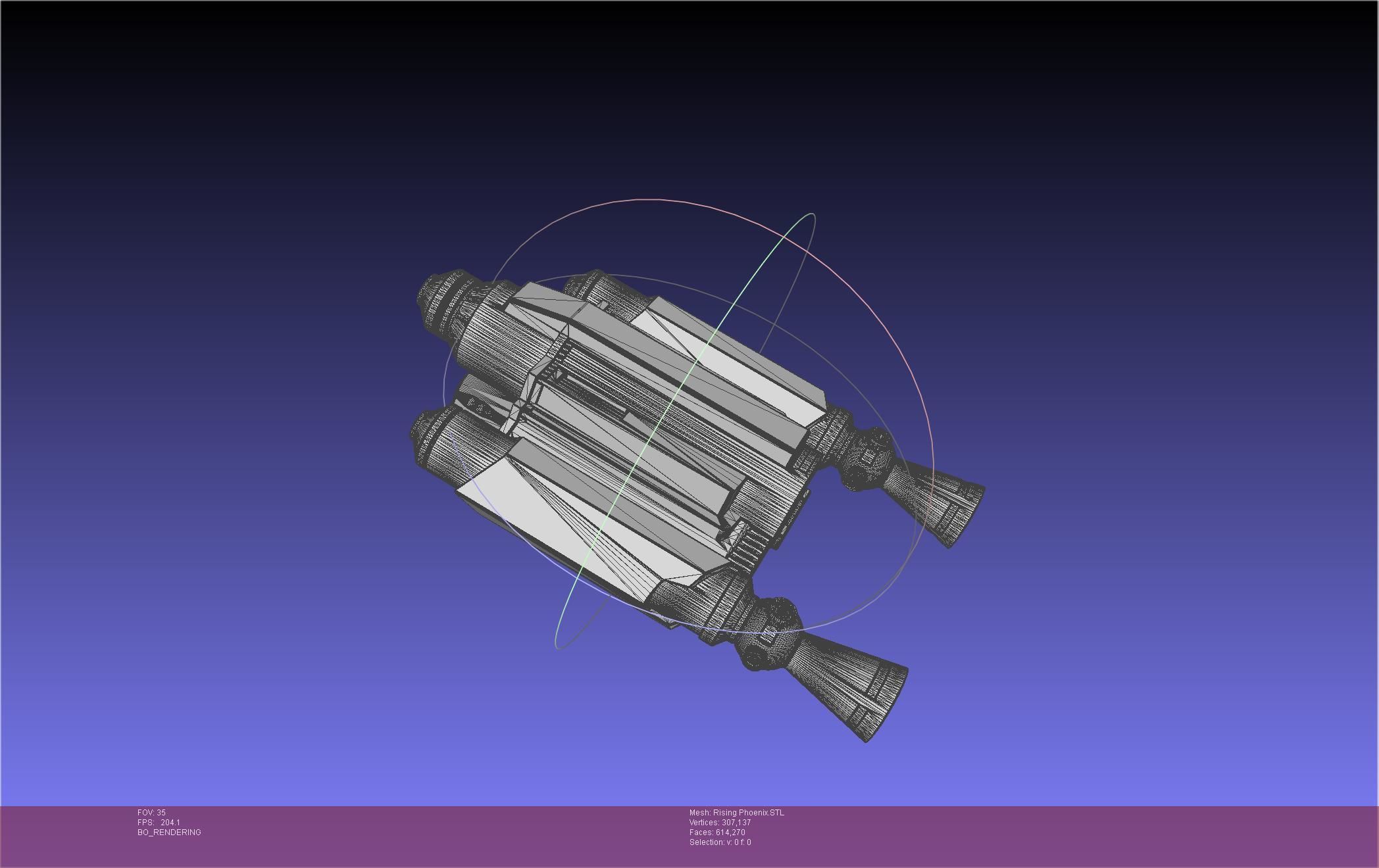 Star Wars The Mandalorian Rising Phoenix Jetpack 3D print model_130