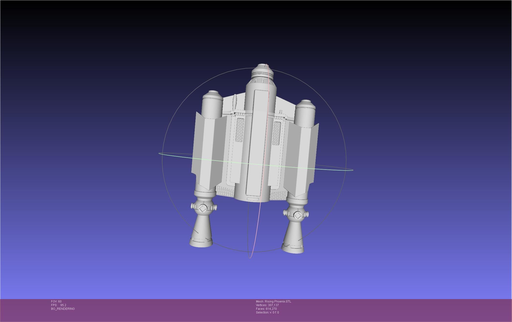 Star Wars The Mandalorian Rising Phoenix Jetpack 3D print model_11