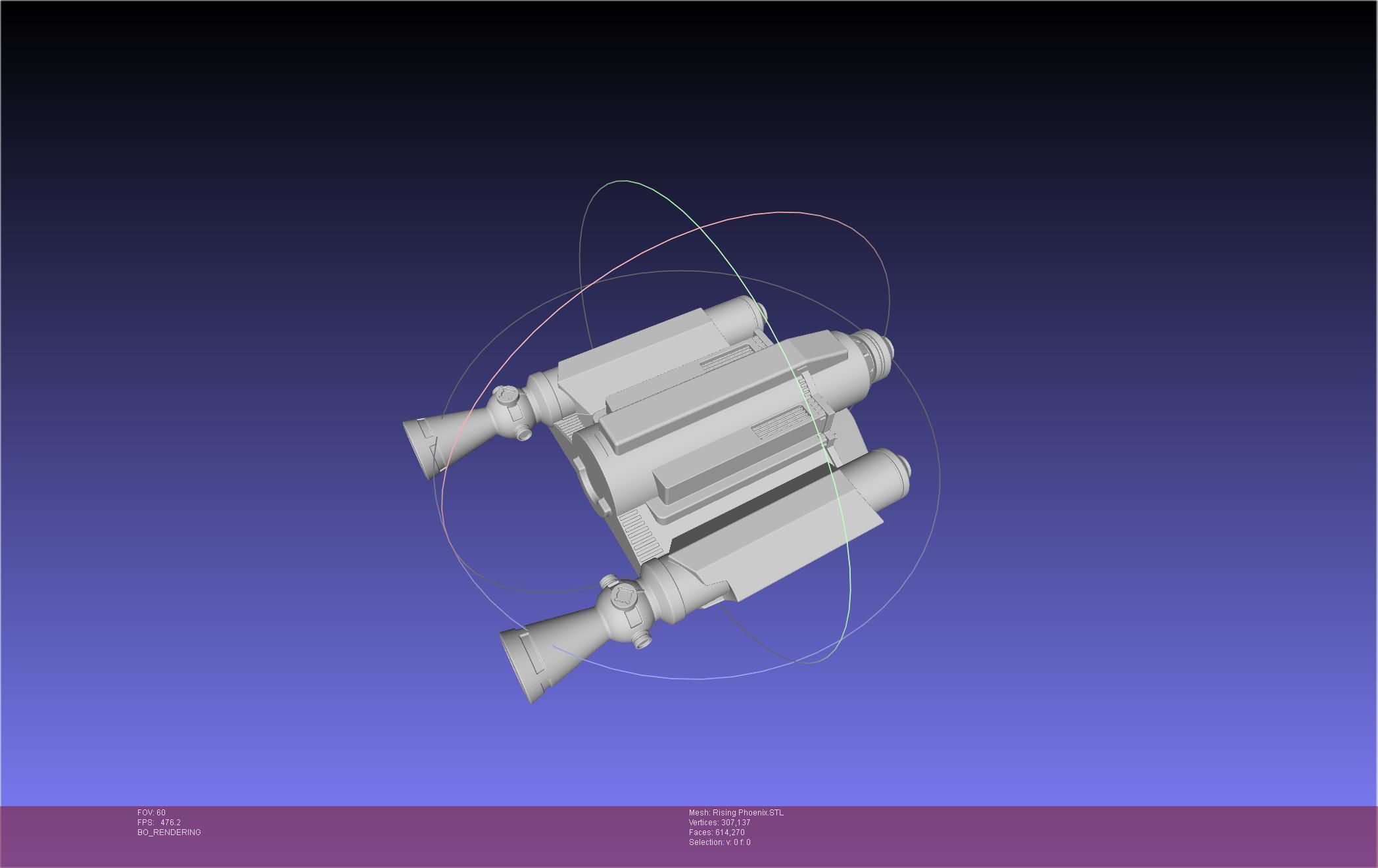 Star Wars The Mandalorian Rising Phoenix Jetpack 3D print model_87