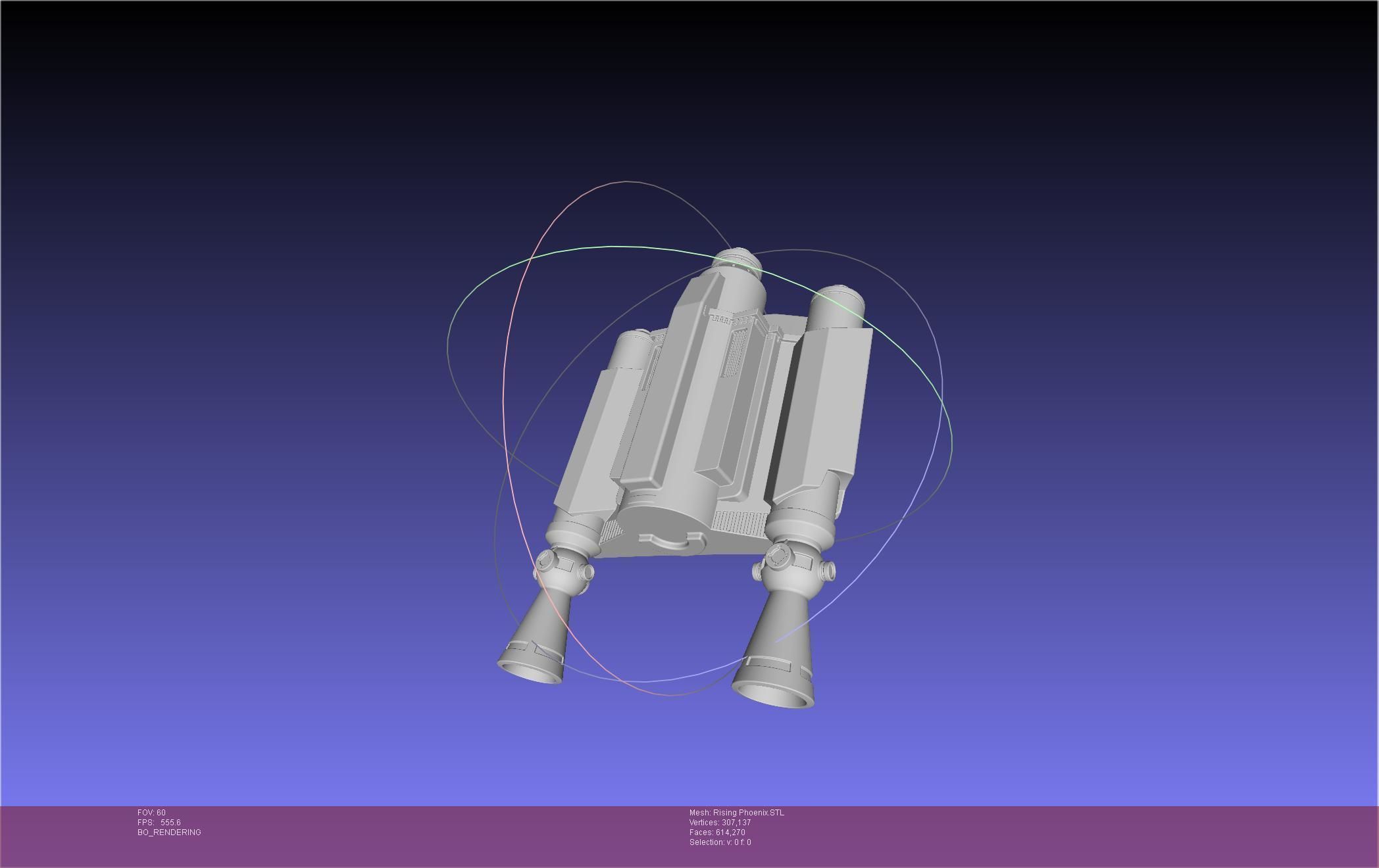 Star Wars The Mandalorian Rising Phoenix Jetpack 3D print model_74